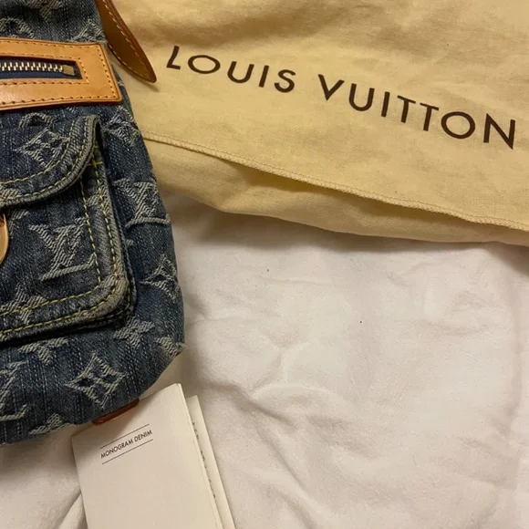 Louis Vuitton Monogram Denim Baggy - Picture 11 of 12